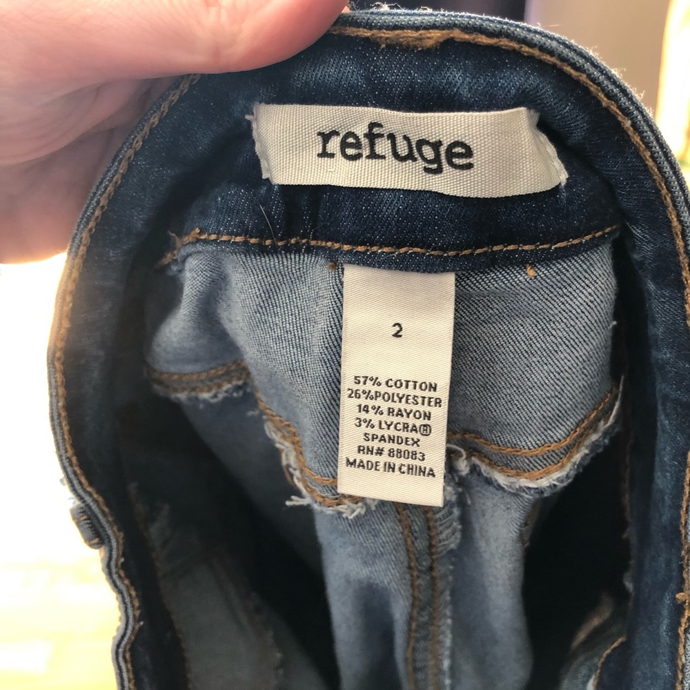 Refuge frayed jeans